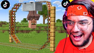 افضل خدع تيك توك في العالم !؟😱🔥 || MINECRAFT TEKTOK HACK