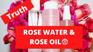 ROSEWATER WHAT NO ONE TOLD YOU And the DANGERS #rosewaterforface