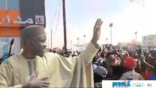 🔴Direct_ Nouakchott : Ousmane Sonko accueilli en héros.