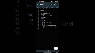 #4 Alphabet Wave Pattern | C programming #c #pattern #programming #trending #programmer #clanguage