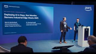 Hannover Messe 2026 - Deploying AI in Days, Not Months: Siemens Industrial Edge on AWS