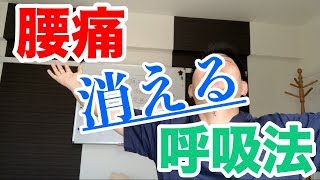 たった１０回！腰痛を予防できる魔法の呼吸法！　-八戸　腰痛　整体-