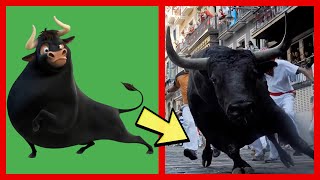 Meet Ferdinand Characters IN REAL LIFE 2024 🐂  👍🏻@botobototv