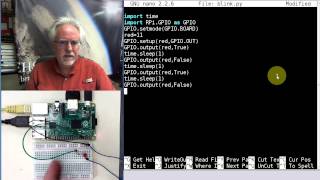 Raspberry Pi Linux LESSON 26: Controlling the Raspberry Pi GPIO pins from Python