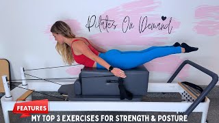 Pilates Reformer Back Workout: Top 3 Exercises for Strength \u0026 Posture