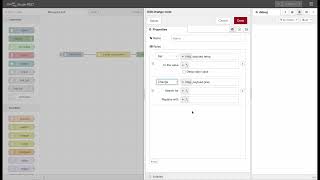 Change node | Node-RED