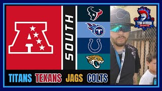 Titan Anderson Talks Titans, Jaguars, Colts, & Texans! | #titanup #duuuval #fortheshoe #wearetexans