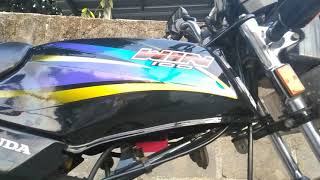 Honda win 100 review dan detail mantab