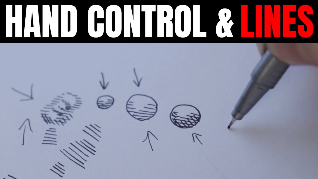 Drawing Tutorial Hand Control Lines Youtube