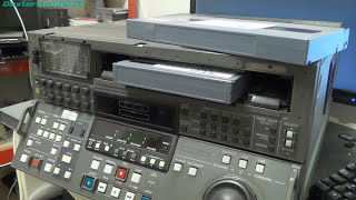 DL171 Sony DVW-500P Digital Betacam VCR Teardown Part 1