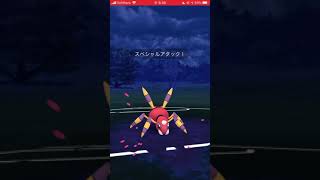 【ポケモンGO】 No.168 アリアドス まとわりつく\u0026クロスポイズン/Pokémon GO No.168 Ariados clinging \u0026 cross poison　#shorts