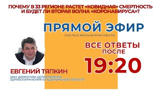 Почему в 33 регионе растет «ковидная» смертность и будет ли вторая волна «коронавируса»?