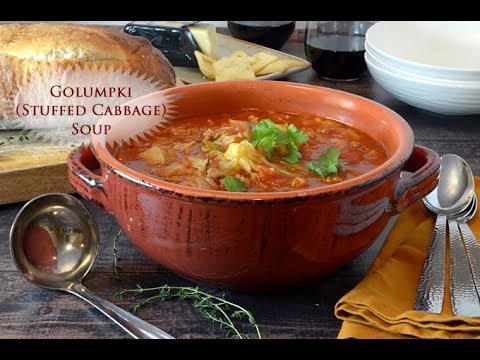 Recipe for lazy Golumpki (stuffed cabbage) soup