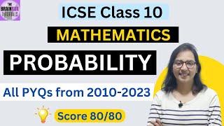 ICSE Class 10 Probability Previous Years Questions ।  Mathematics PYQs 2010-2023