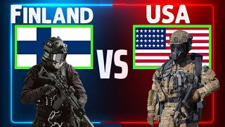 👉🔥 FINLAND vs USA 👈🔥Military Power Ranking Comparison 2022 - MOST POWERFUL ARMY in the world