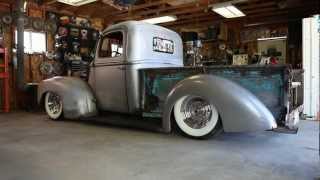 1942 Ford Custom Pickup Truck Bagged - SLC Hardcore C.C.