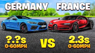 Bugatti Chiron vs FASTEST 2025 Beemer