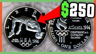 COMMEMORATIVE COINS WORTH MONEY - OLYMPIC COINS TO LOOK FOR!!