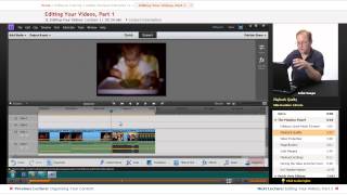 "Editing Your Videos" | Adobe Premiere Elements 11 with Educator.com