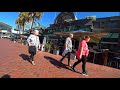 Walk from Prymont Bridge in Darling Harbour to International Convention Centre