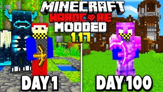 100 Days - MODDED 1.17 Hardcore Minecraft...