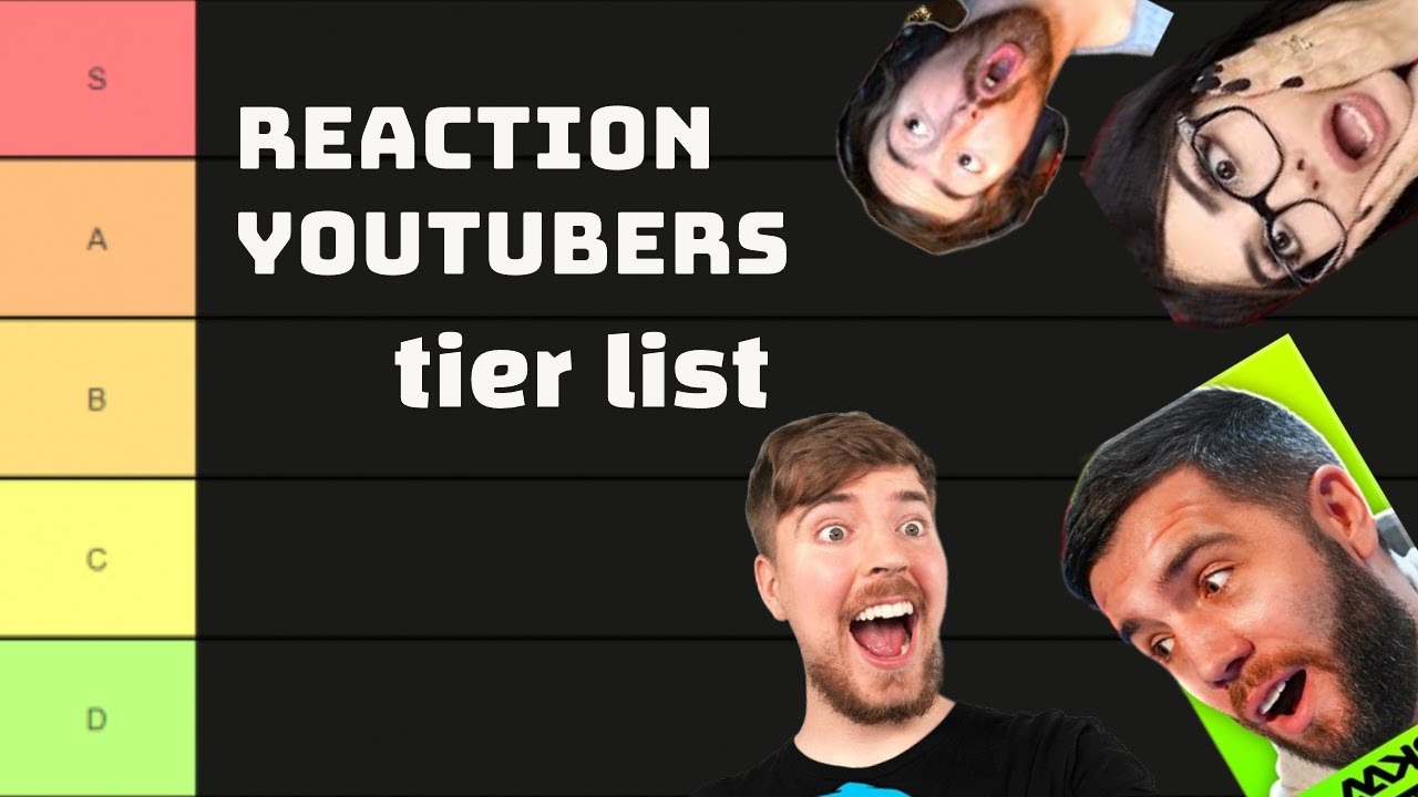 Reaction Rs Tierlist Youtube
