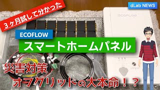 【3ヶ月使って分かった‼️】ECOFLOWスマートホームパネル\u0026DELTA Proの組み合わせが凄い！！！（ZEH、スマートホーム）