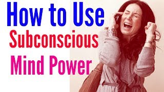 How to Use Subconscious Mind Power in English |  English Motivational Video
