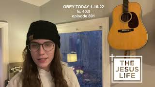 OBEY TODAY 1-16-22 - episode 891