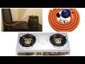 HOW TO CONNECT 6KG GAS CYLINDER TO 2 OR 4 BURNER GAS COOKER TOP WITH GAS PIPE,CLIPS & GAS REGULATOR