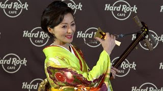 長山洋子が新曲発表　6年ぶりの津軽三味線立ち弾き楽曲（ニューシングル「白神山地」発売記念イベント／長山洋子）