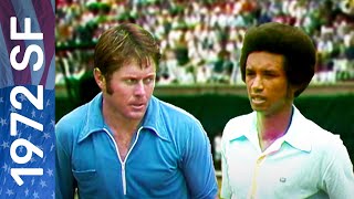 Arthur Ashe vs Cliff Richey | US Open 1972 Semifinal