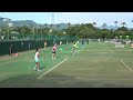 fuko高１ テニス試合前の練習県高校総体20150604080510