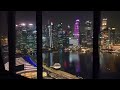 marina bay sands hotel singapore oct 2023 and feb 2024