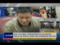 pag isyu ng arrest warrant kwestyonable ayon kay sen. de lima na iginiit na hindi siya tatakas