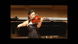 20150304 Connie Lau violin solo 夏夜和伴奏Memory