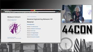 Reverse Engineering Windows Malware 101 Workshop - Amanda Rousseau at 44CON 2017 - Workshop