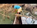 Sri Lankan🇱🇰big fishcathing video in the river