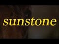 Cross Gray - sunstone (Lyric Video)