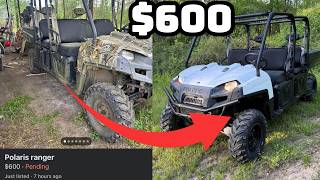 The Seller Said This CHEAP UTV "Needed a Motor"