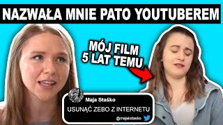 MAJA STAŚKO CHCE MNIE USUNĄĆ Z INTERNETU