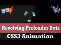 8 Dots Loading Page Animation 2018 - Css Animation Effects Tutorial - Pure Html Css Loader Animation