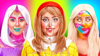 AWESOME MAKEUP TRANSFORMATION || I Turned Into the Doll! Tutorial for Beauty Makeover by 123 GO!