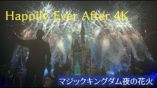 【WDW】Happily Ever After 4K | マジックキングダム夜の花火『Happily Ever After（ハピリー・エバー・アフター）』