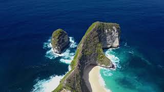 Flying over BALI in 4K UHD Drone Film + relaxing Piano Music for Sleep, Meditation, Stress Relief