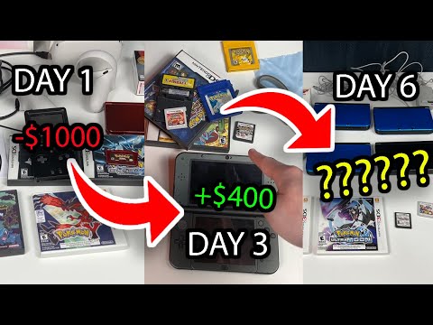 I spent a week trying to sell rare video game items on eBay (INSANE PROFIT!!!)