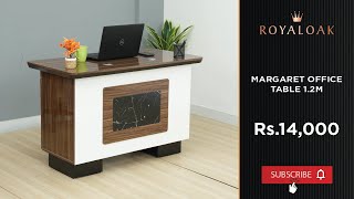 Royaloak | Margaret Office Table 1.2 M