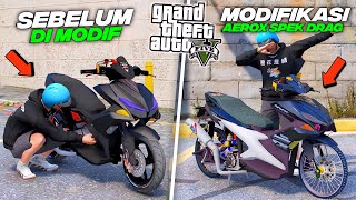 Aku Modifikasi Motor Aerox Spek Drag Untuk Ikut Balapan Drag - GTA 5 MOD