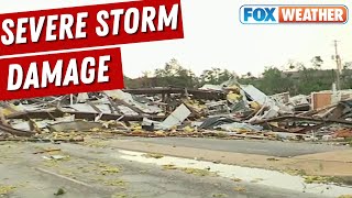 Suspected Tornado Hits Arkansas Trapping People In Homes, Causing Gas Leaks