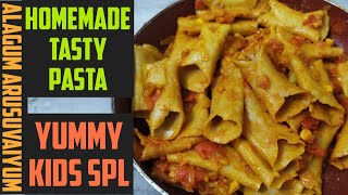 Homemade wheat pasta recipe in tamil/ கோதுமை மாவில் பாஸ்தா செய்வது எப்படி/ Wheat Pasta/ Pasta recipe